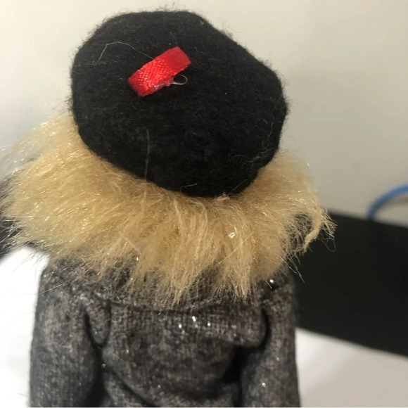 5/$25 
Vintage Caroler Christmas Hand Sewn  Clothing Holds Book Plastic Body10” - Picture 2 of 10